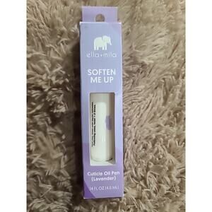 ella + mila Soften Me Up Cuticle Oil Pen, Lavender Damaged Package(Dried Polish)